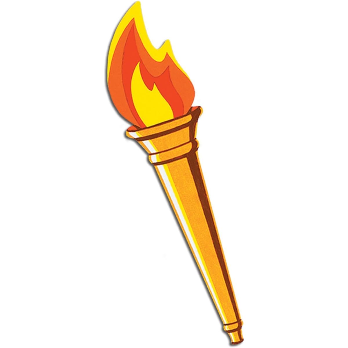 Torch Cutout Party Accessories (1pc) Package/12