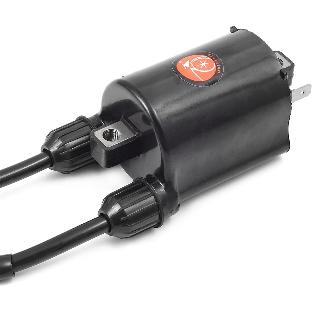 Ignition Coil & Spark Plug Wire Cap Compatible with Honda VTX 1300 VTX1300 R/T/S/C 2004-2009 VT 1300 VT1300 CT/CRA/CR/CX/CXA/CTA/CSA/CS 2010-2020 30700-MEA-671 30510 -MM8-0-0 03 30510-MCC-003