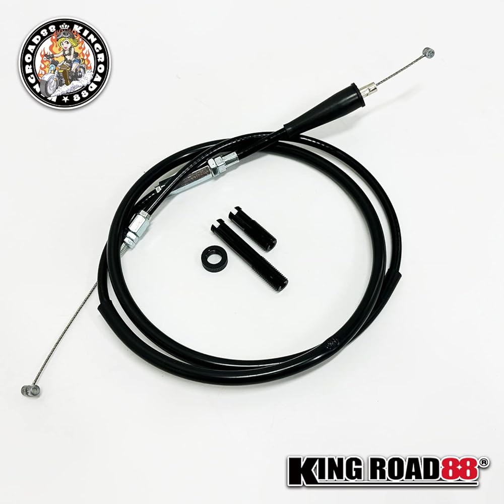 King Road 88 Lightly Moving High Throttle "Cole-kun" General Purpose ☆ For 22.2mm KingRoad88 Wire Holder Set Aluminum Light Throttle Accelerator Silver