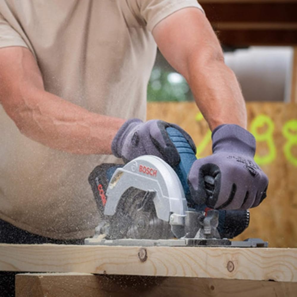 Bosch Professional 18V Cordless Circular Saw (Body Only, Battery and Charger Sold Separately) GKS18V-57H Cutting Tool Circular Saw Circular Saw