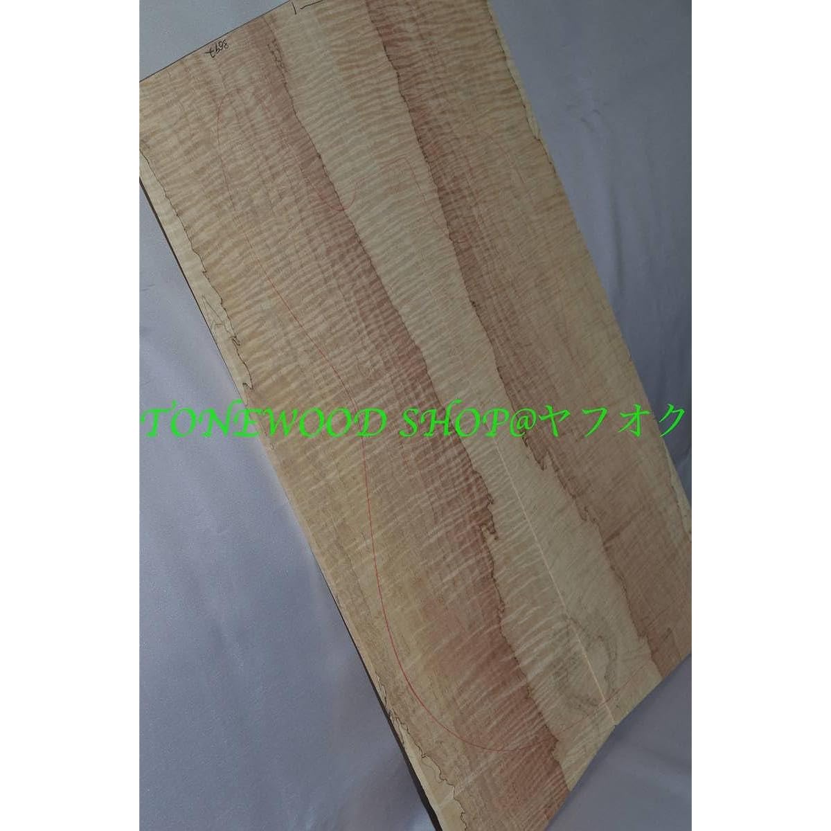 spalted maple Bookmatch decoration guitar guitar production homemade craft finest top material maple No.409