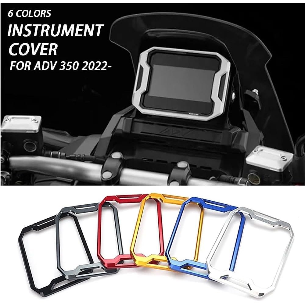 Motorcycle Instrument Frame Motorcycle Accessories Meter Frame Screen Protector Cover Instrument Protection Honda ADV350 ADV350 Adv350 2022 2023 (Color : 5)