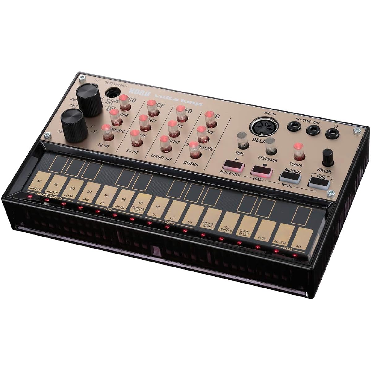 KORG Synthesizer volca keys Analog Synth Sequencer