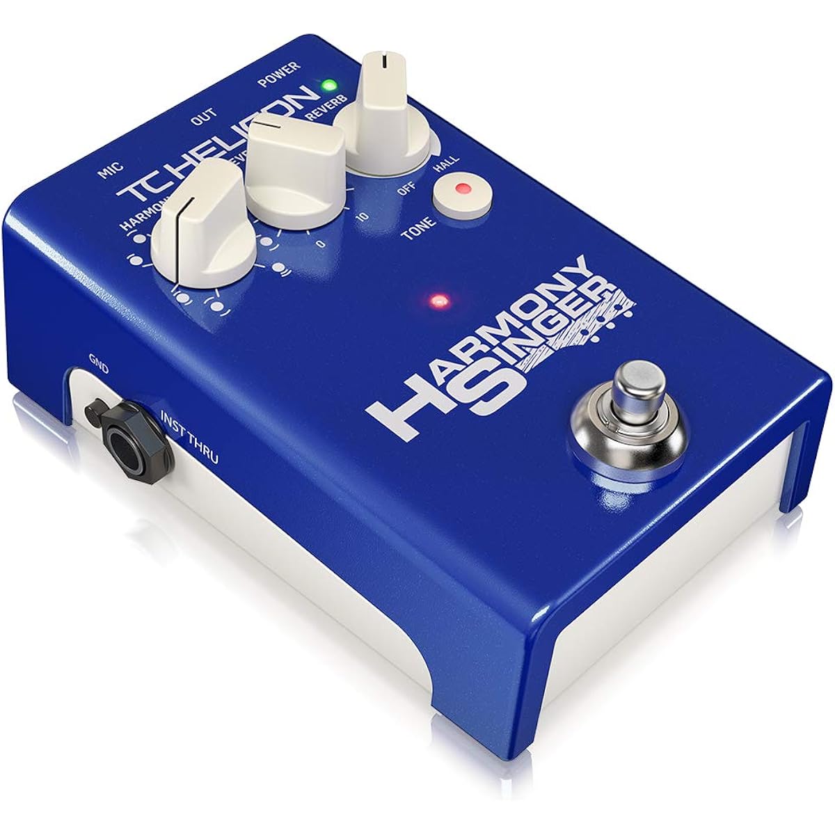 TC Helicon HARMONY SINGER 2 Battery Powered Vocal Effects Stompbox with Guitar Control Harmony Reverb Tone