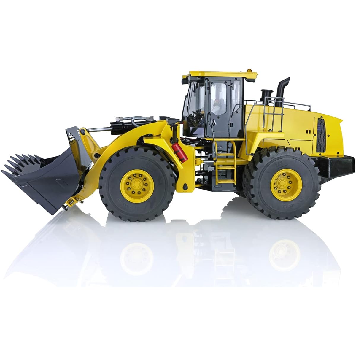 Hobby Grade Xdrc Metal 1/14 RC Hydraulic Loader Model RTR Esc Motor Servo Light Sound Radio Controller Battery