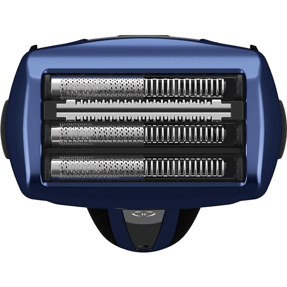 Izumi Seiki Seisakusho Izumi Electric Shaver Solid Series 4 Blades Reciprocating Fully Washable Blue (Replacement Blades + 1 Piece Included) IZF-V559-A-EA