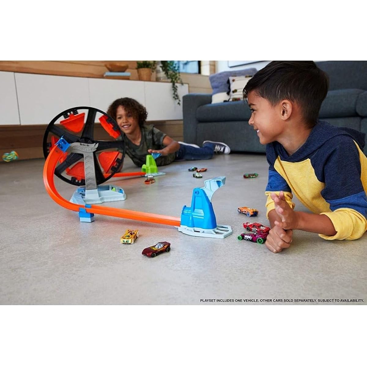 Hot Wheels Spinwheel Challenge Play Set for 5 Year Olds and Up