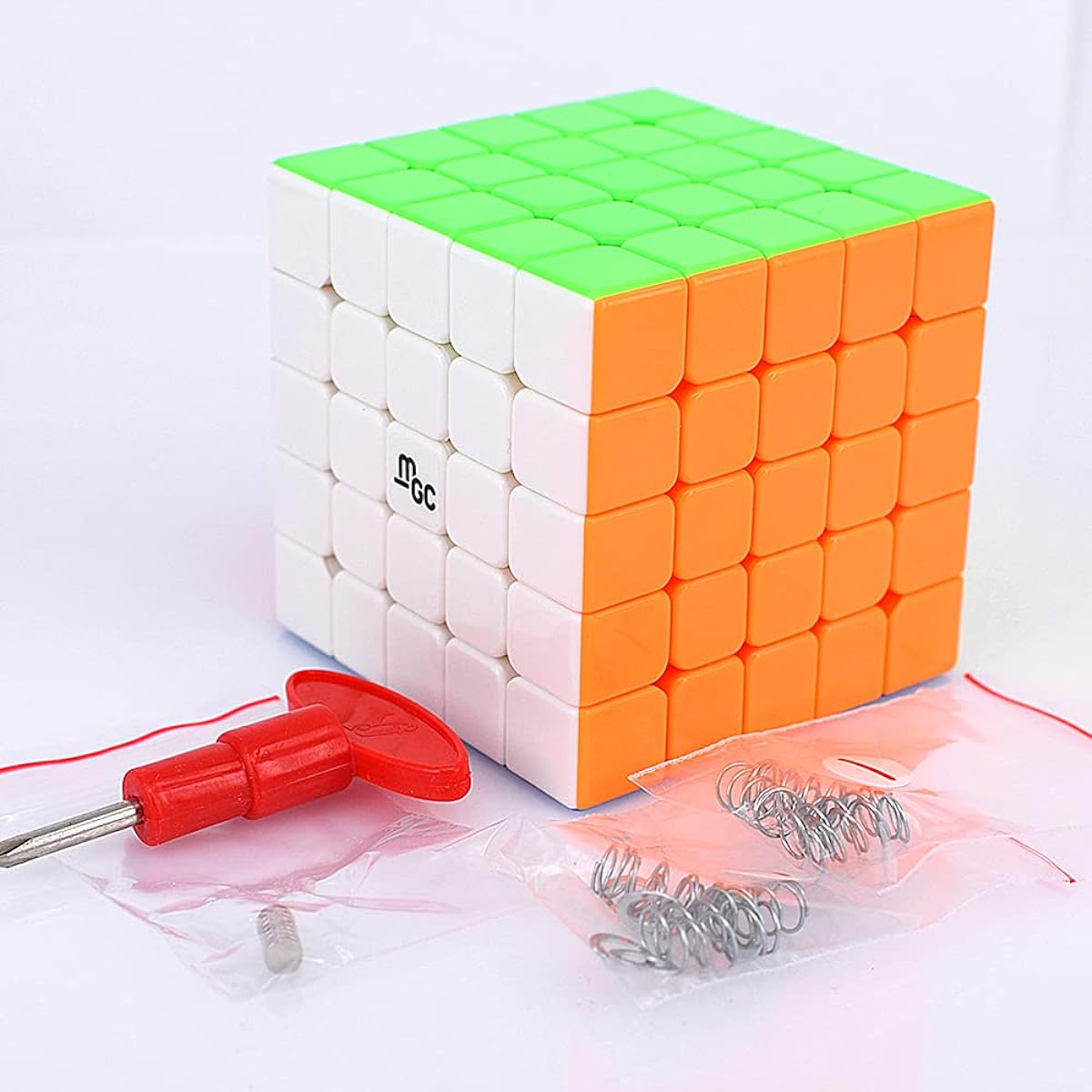 LiangCuber YJ MGC 5X5 M Stickerless Speed Cube Magnetic YongJun MGC 5X5X5 Cube Puzzle