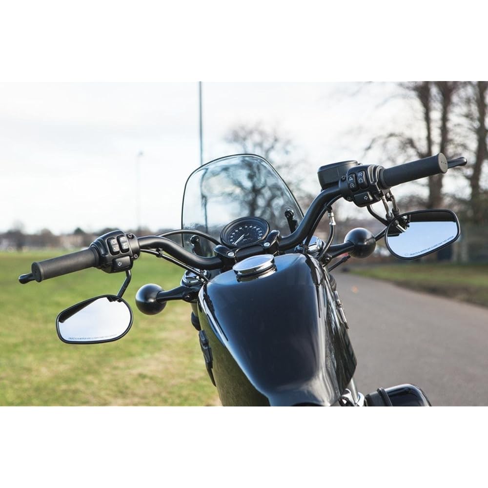 Dart Classic Fly Screen (Light Tint) Motorcycle Windshield Compatible with Harley-Davidson XL1200X Forty Eight 48 (2012-15)