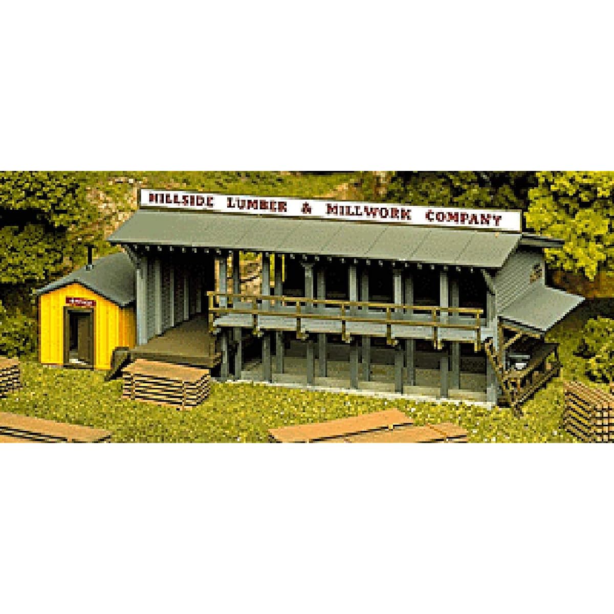 HO KIT Lumberyard & Office
