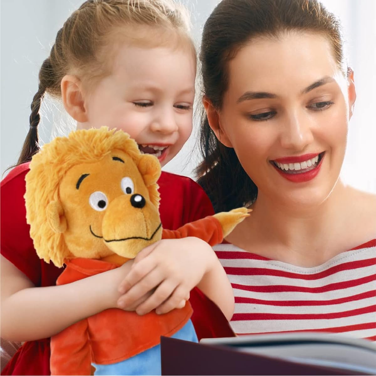 Mighty Mojo Berenstain Berenstain Bears Plush Set - Bear Brothers and Sisters - Based on the Berenstain Bears Book - 14" Plush Toys - Officially Licensed Merchandise - Collectible Plush