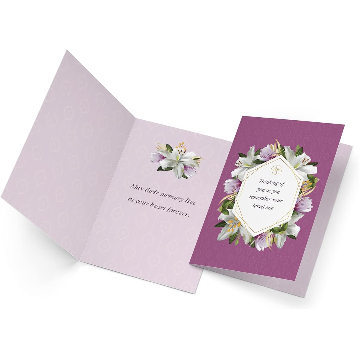 12 Pack Sympathy Cards by Prime Greetings Made in the USA on Eco-Friendly Heavyweight Card Stock with Premium Envelopes 5" x 7.75" Protective Mailers Included