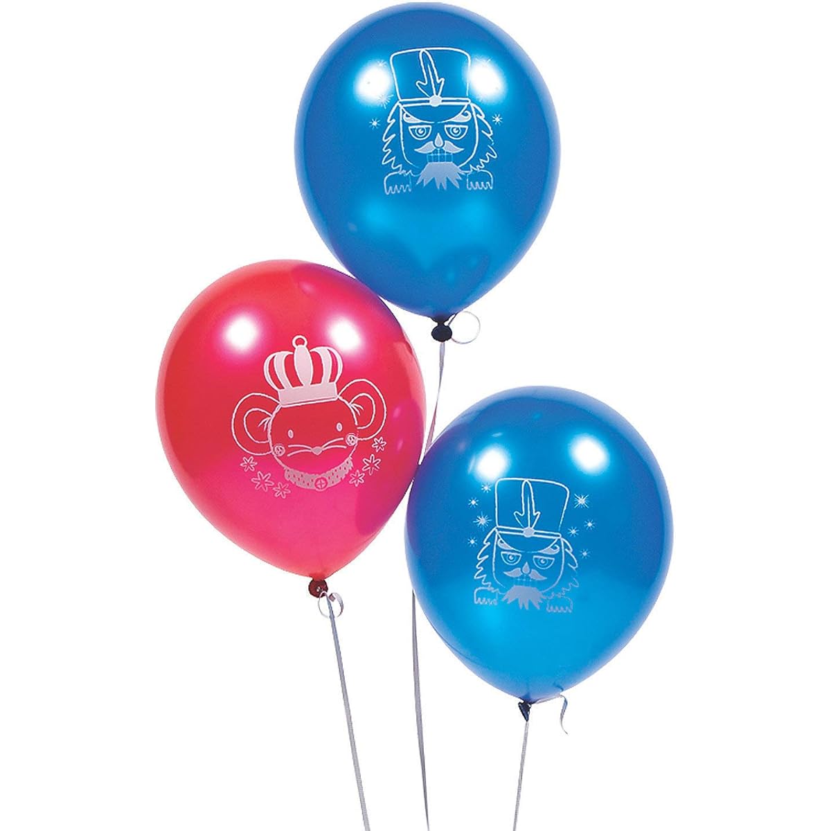 NUTCRACKER Latex Balloons Party Decorations 24pcs