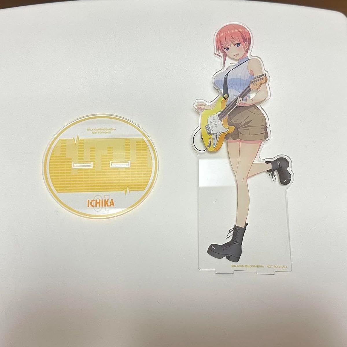 The Quintessential Quintuplets movie illustration guitar performance version BIG acrylic stand