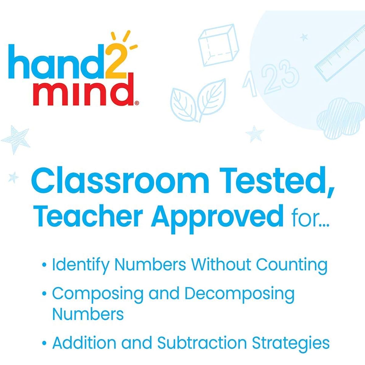 ETA hand2mind 86991 120 Bead Magnetic Demo Rekenrek Line, Grades: Kindergarten to 4
