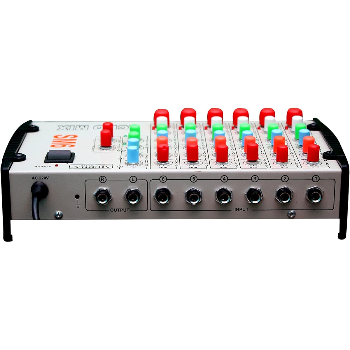 MEDHA D.J. PLUS PROFESSIONAL 6 Channel Stereo Echo Mixer
