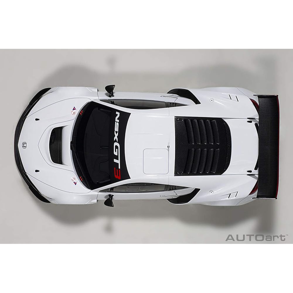 AUTOart 1/18 Honda NSX GT3 2018 White Finished Product 81898