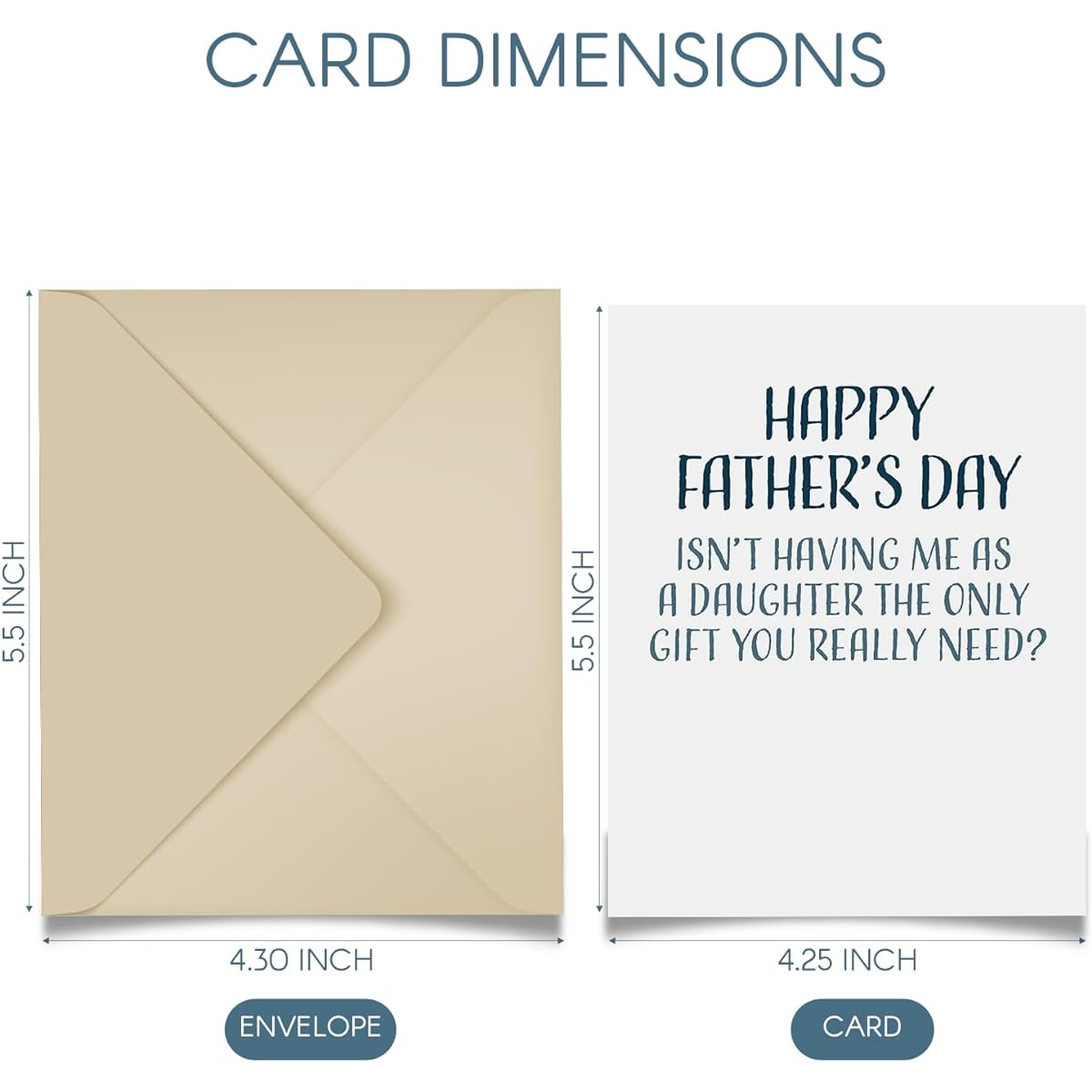 Modern Wit Funny Father's Day Card