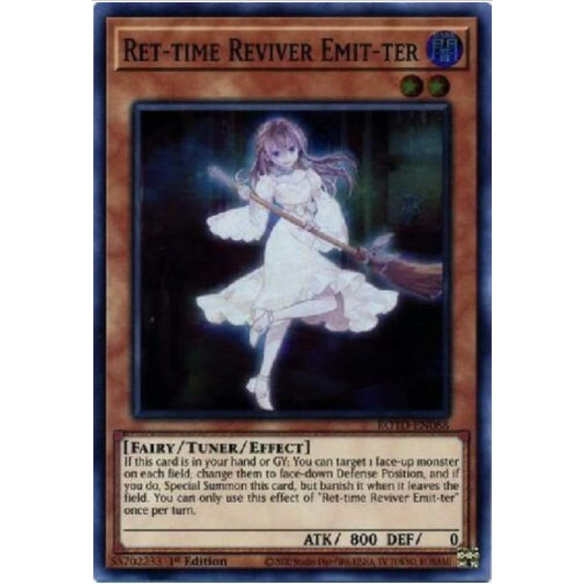 Ret-time Reviver Emit-TER - ROTD-EN088 - Super Rare - 1st Edition