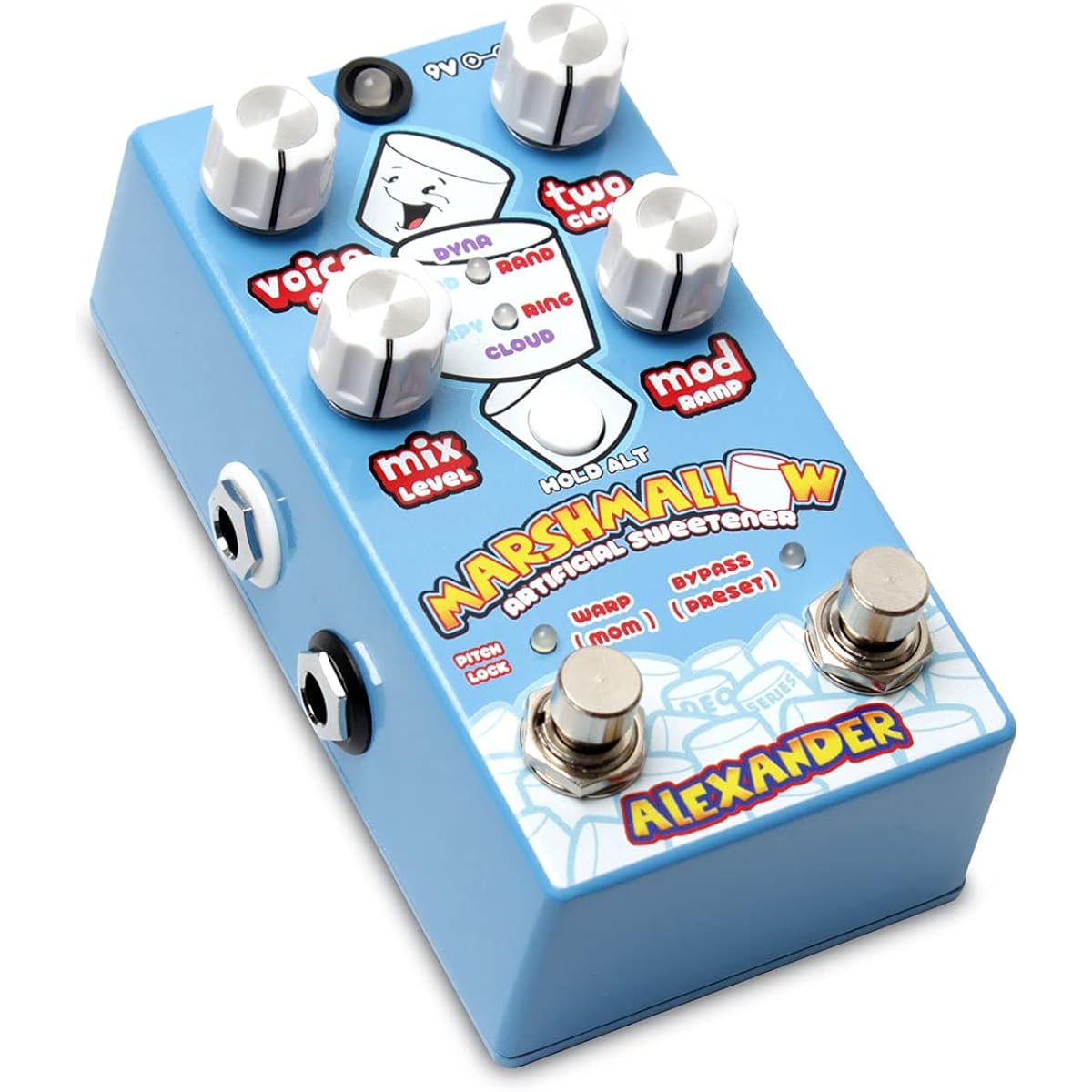 Alexander Pedals Guitar Effector Pitch Shifter Marshmallow