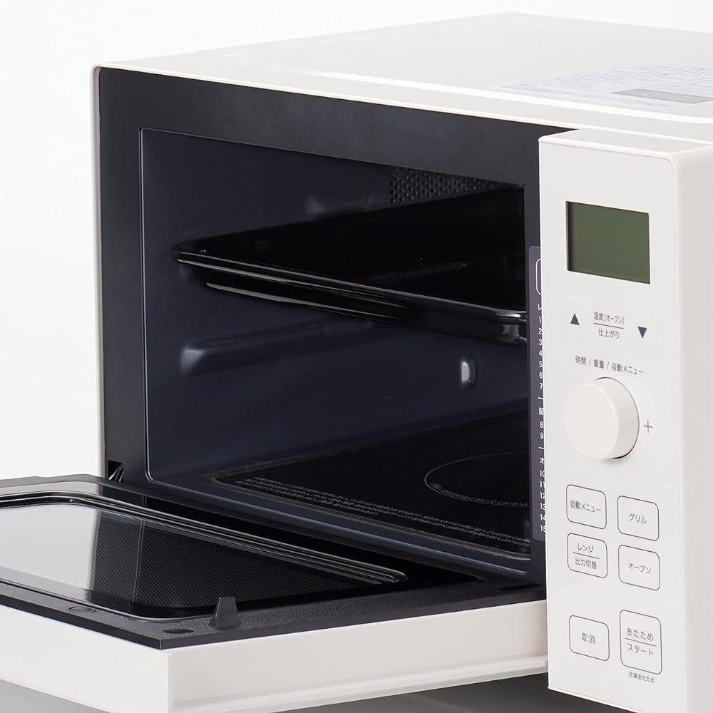 MUJI Microwave Oven 18L White Width 48.5 x Depth 37.6 x Height 30.2cm MJ-MWO181L 44579718