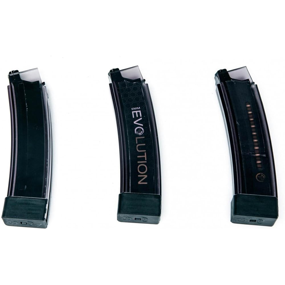 ASG CZ Scorpion EVO 3 SCORPION 75-round smoke magazine set of 3 see-through gray 18399