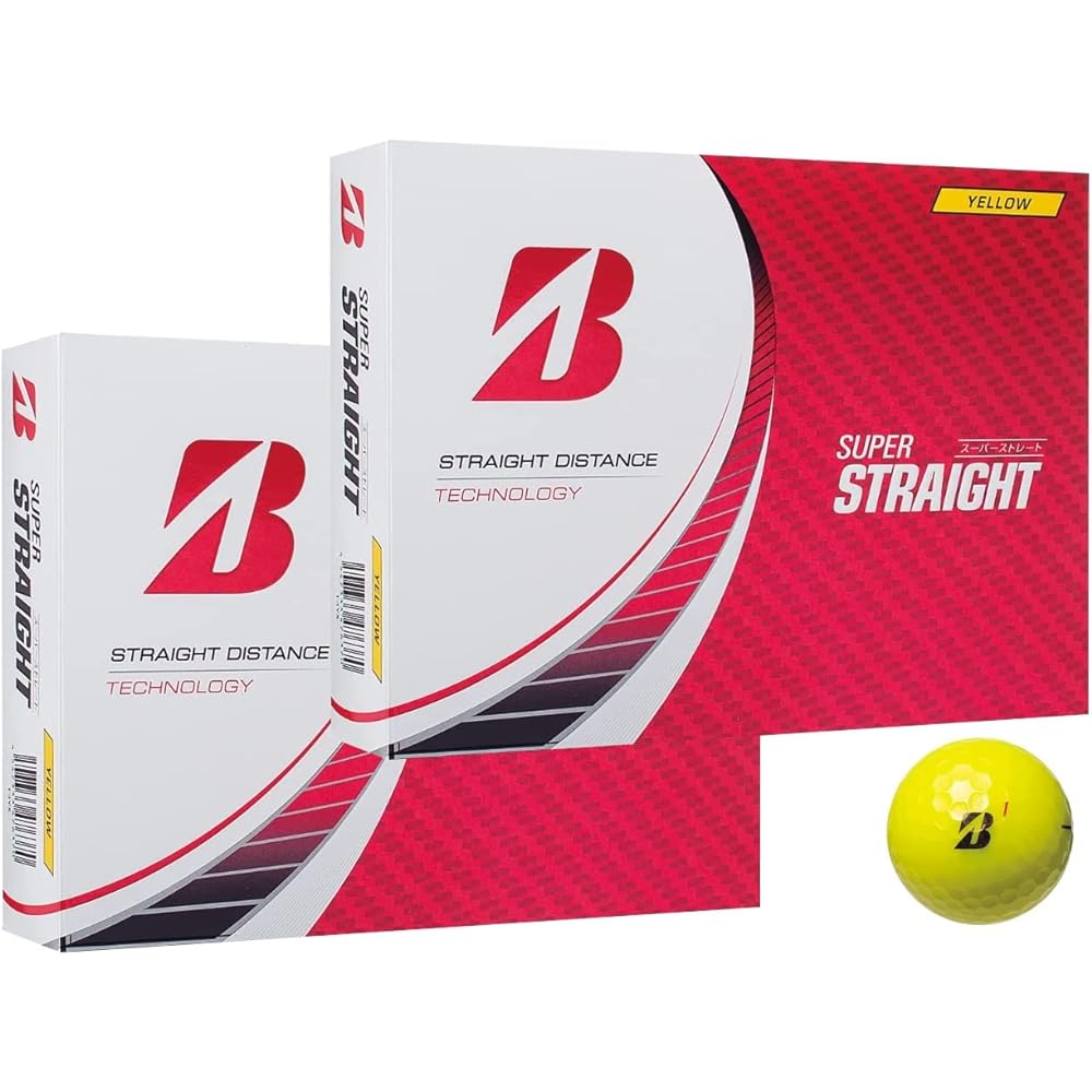 BRIDGESTONE Golf Ball SUPER STRAIGHT Super Straight 2023 Model with bonus