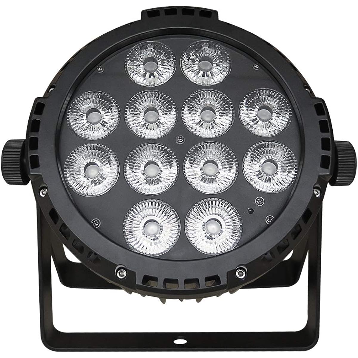 IMRELAX Rechargeable Wireless 12 Lights x 18W Stage Light LED Waterproof PAR RGBW+UV 6in1 Stage Lighting Commercial DMX Stage Lighting Production Event Outdoor Remote Control Included