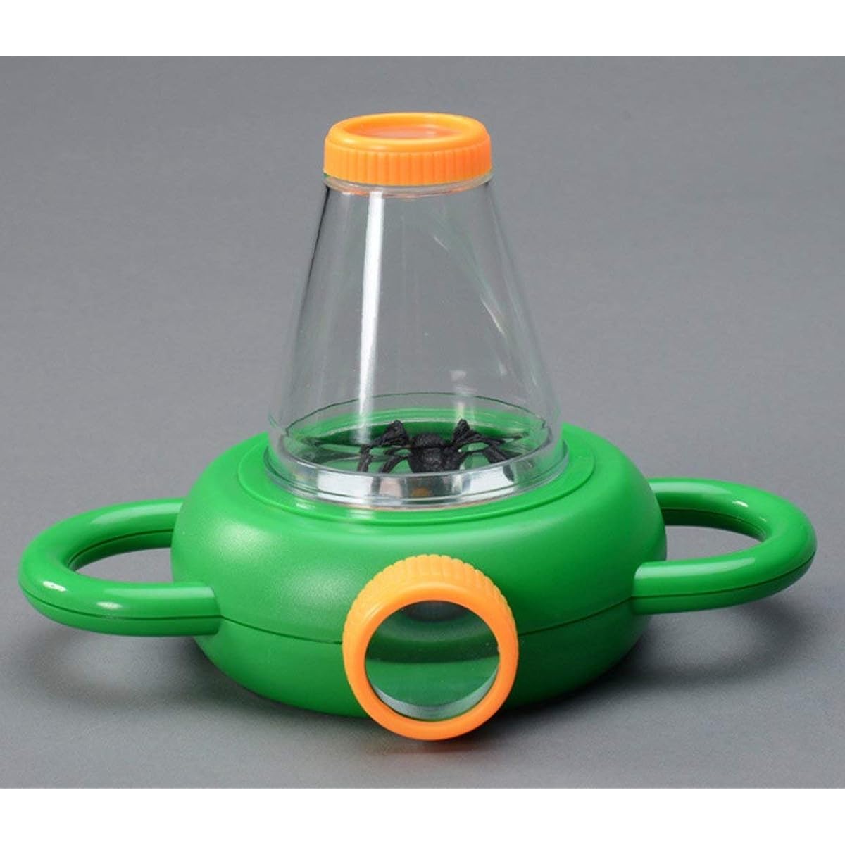 Kids Insect Viewer 2-Way Magnifier 5x Backyard Bug Catcher Box with Plastic Spider Nature Exploration Science Magnifier for Bugs Insects Plants Birthday Christmas Gift for Boys and Girls