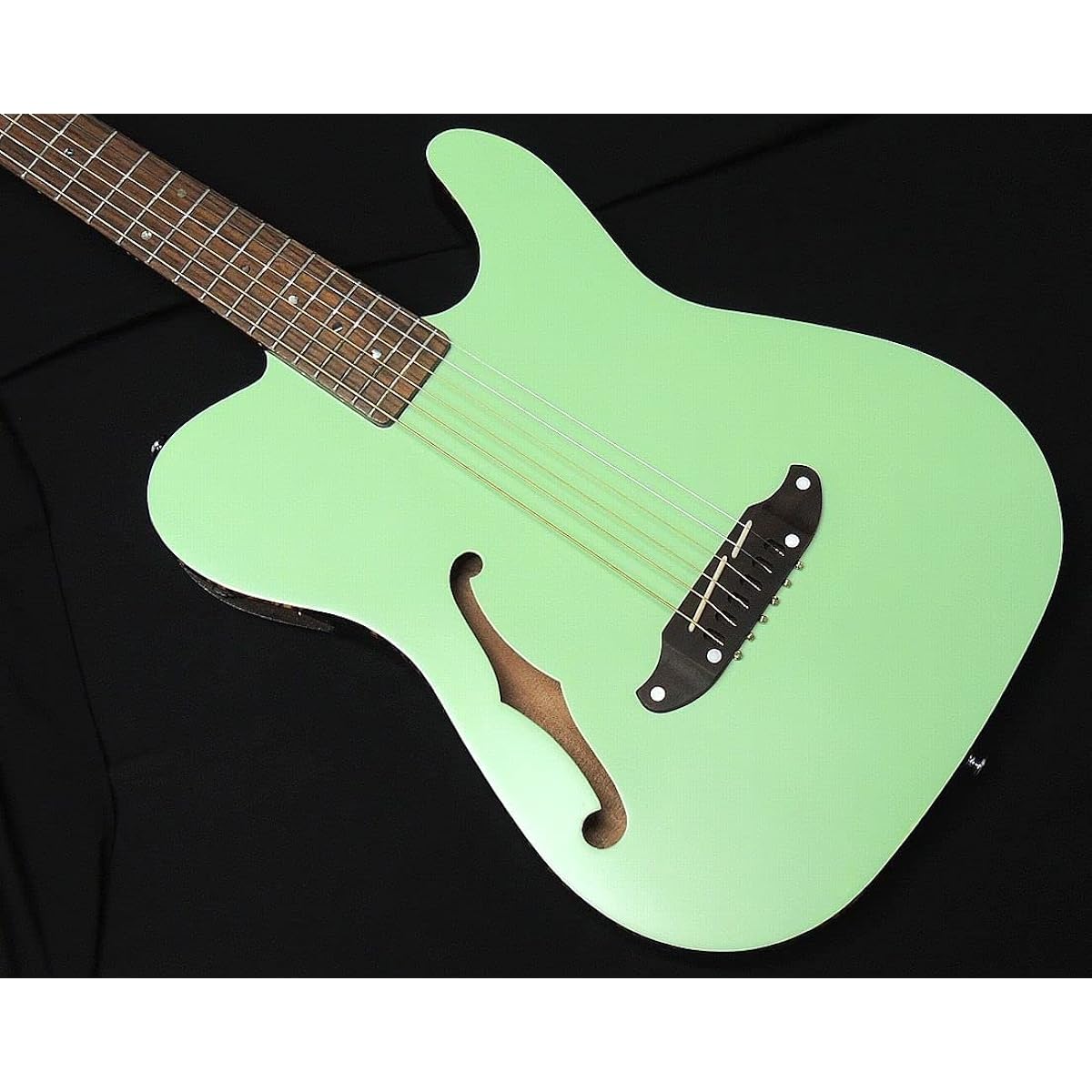 SCHECTER OL-FL SSG Oriental Line Schecter Thin Body Acoustic Guitar F Hole Electric Acoustic Satin Surf Green Outlet