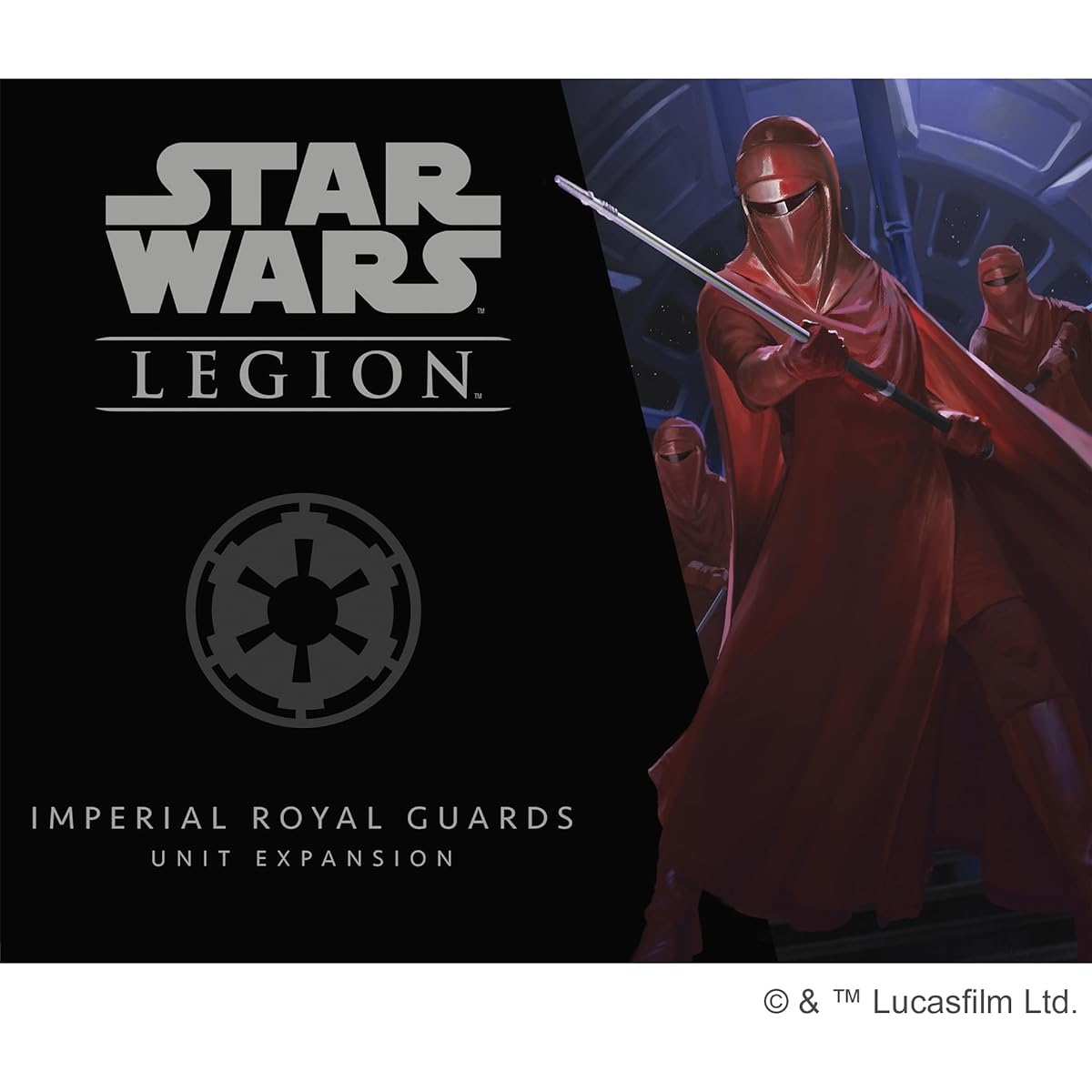 Atomic Mass Games Star Wars: Legion Imperial Royal Guard Unit Expansion - Mysterious Protectors! Tabletop Miniatures Game, Strategy Game, for Kids & Adults, Ages 14+, 2 Players, 3 Hours Play Time, Manufactured