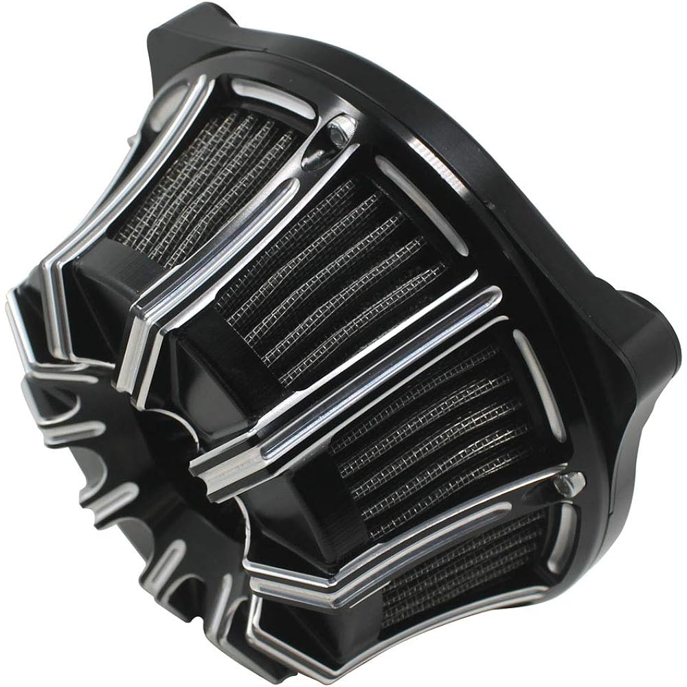 YHMTIVTU Motorcycle Intake Air Cleaner Air Filter for Harley Dyna Breakout Softail Touring Road King FLHR Road Glide Electra Glide