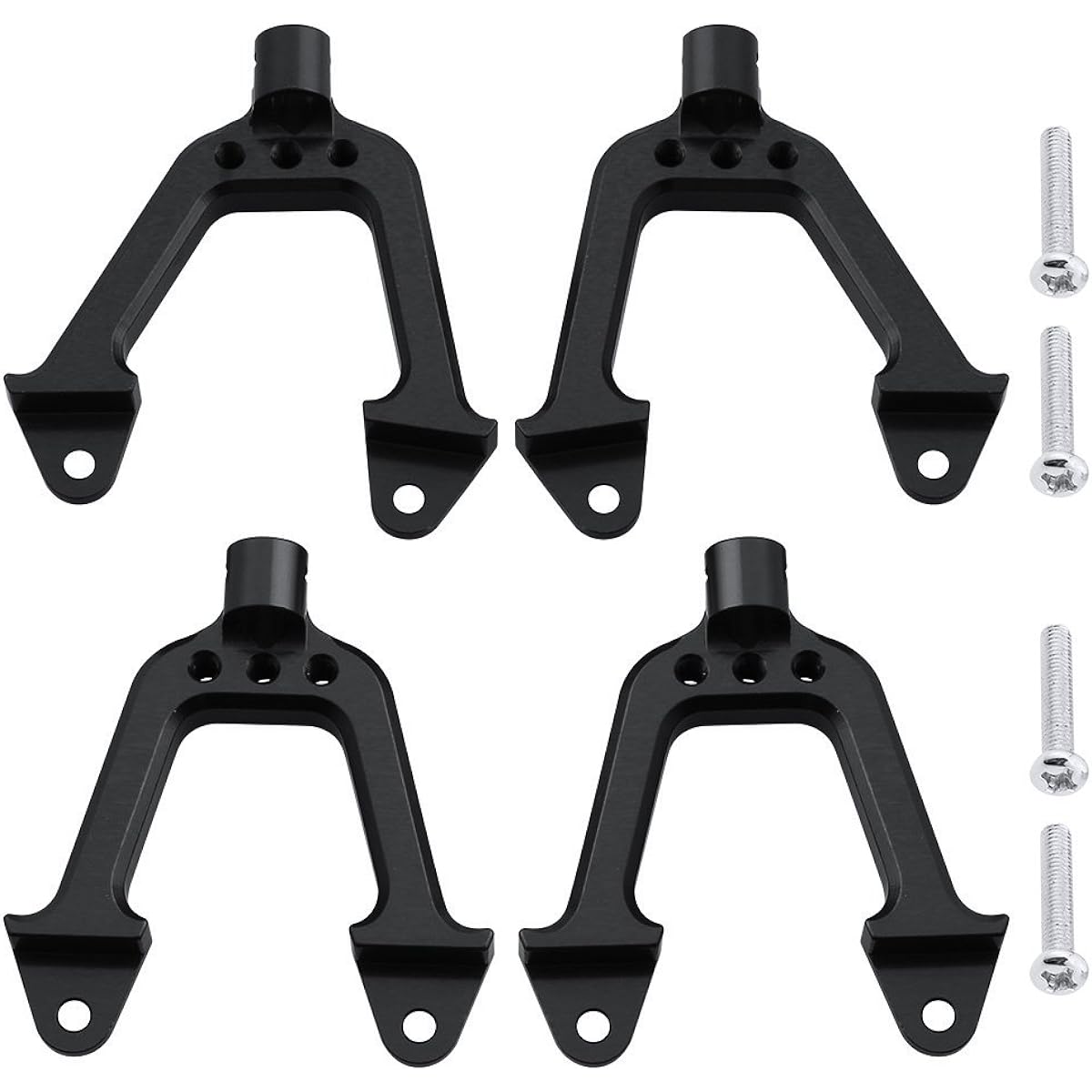 HobbyPark Aluminum Shock Hoop Parts Front & Rear Towers for AXIAL SCX10 Off-Road Rock Crawler Upgrade 2 Pack