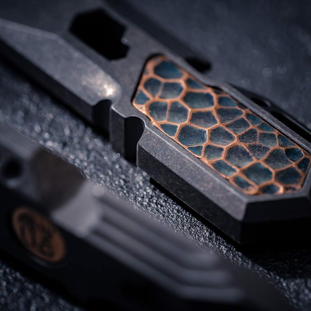 Hamans Titanium Pry Bar EDC Multi Tool Bottle Opener Screwdriver Function Keychain Tool Outdoor Gear
