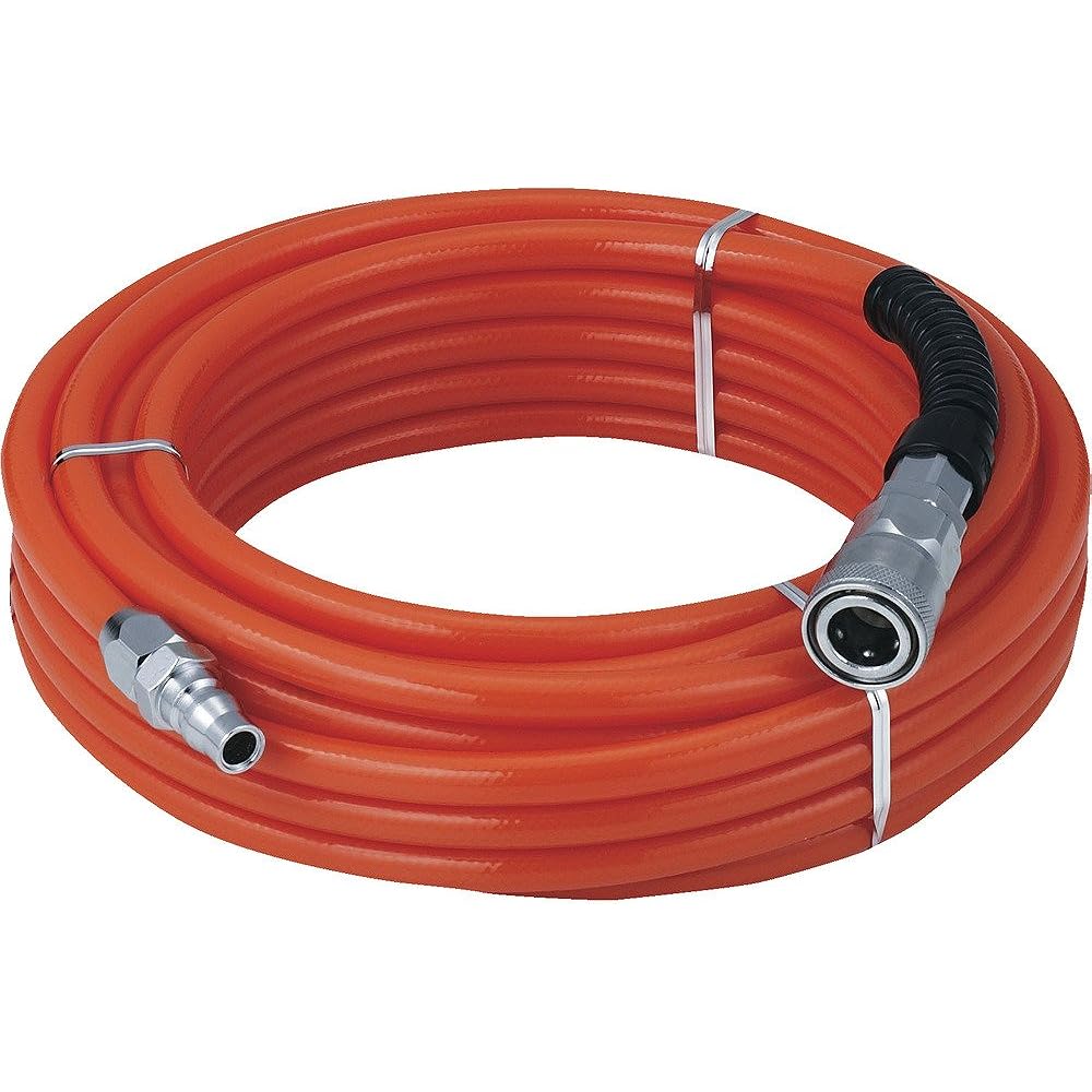 TRUSCO α urethane braided hose 7X10mm 30m with coupling TUH-30
