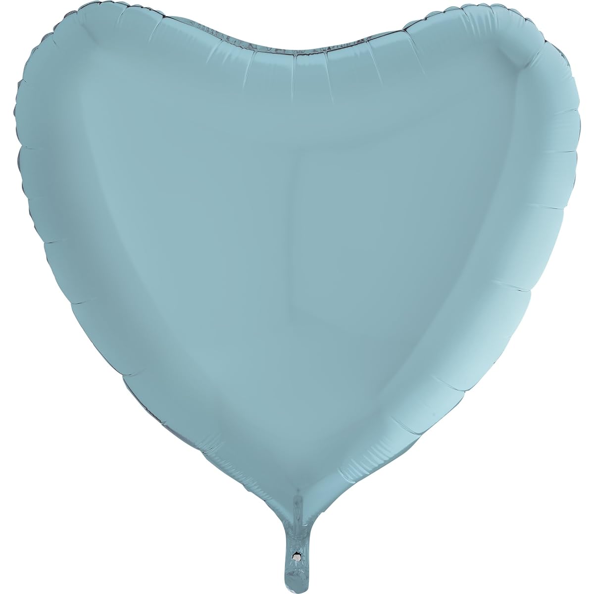 40cm Pastel Blue Heart Shape Balloon - Party - Foil Balloon
