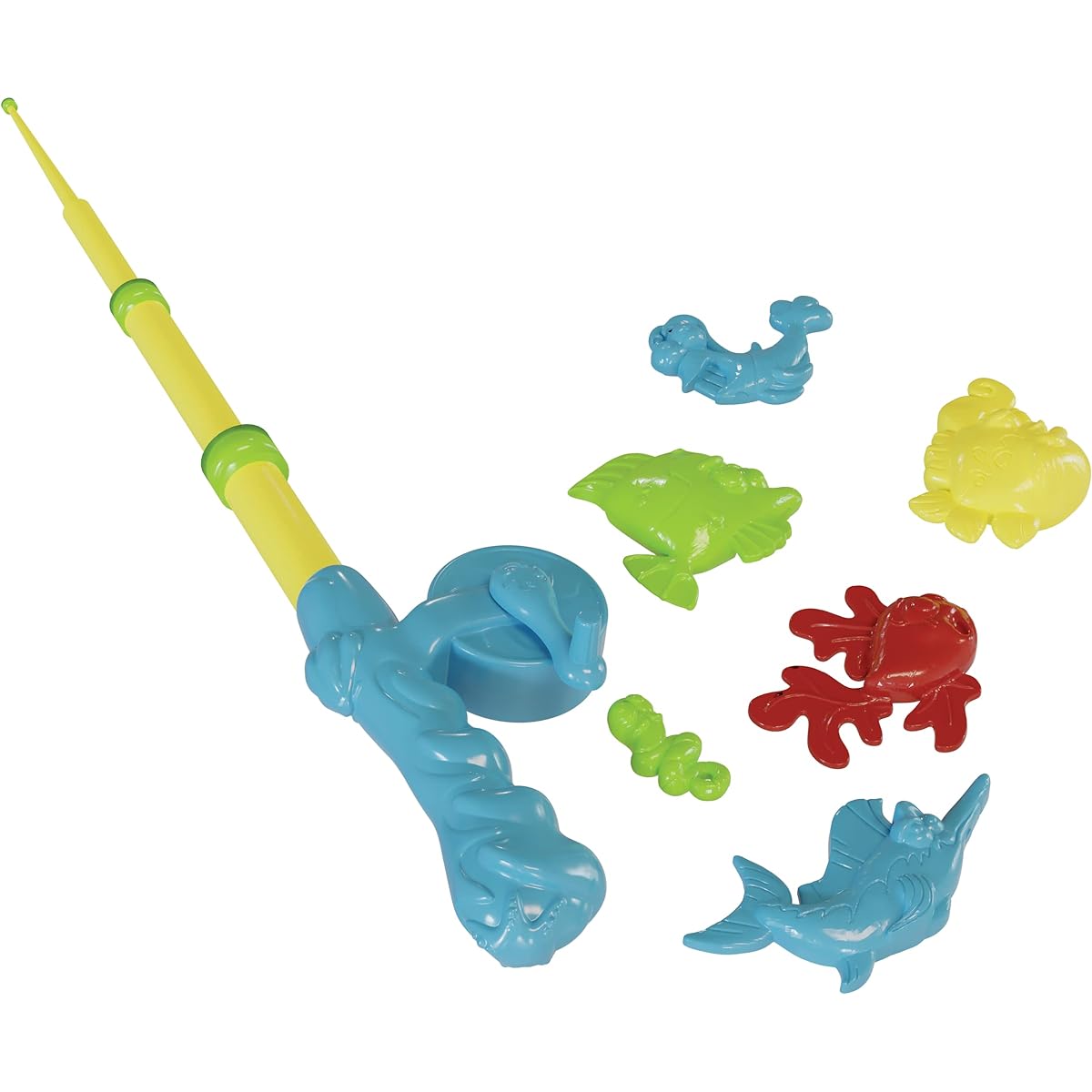 Pressman Let's Go Fishin' 123" The Sea! - Practice Counting, Shapes & Colors Game - Ages 4+, 1-4 Players.