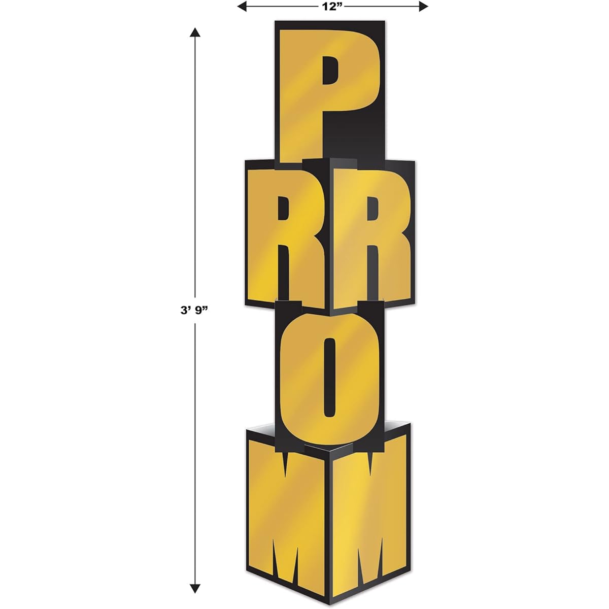 Foil Prom Column, (Pack of 6)