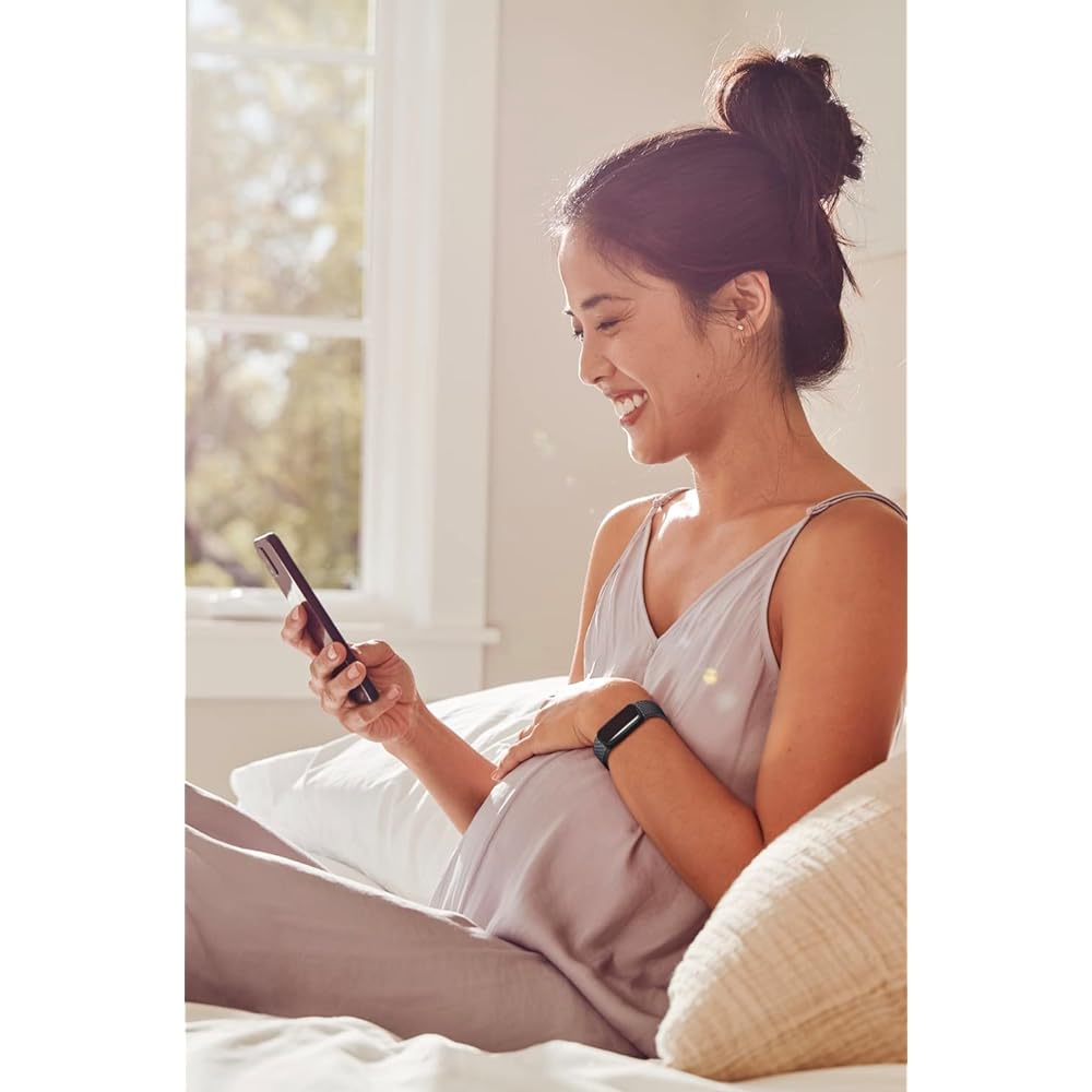 Fitbit Luxe exclusive genuine woven wristband slate L size