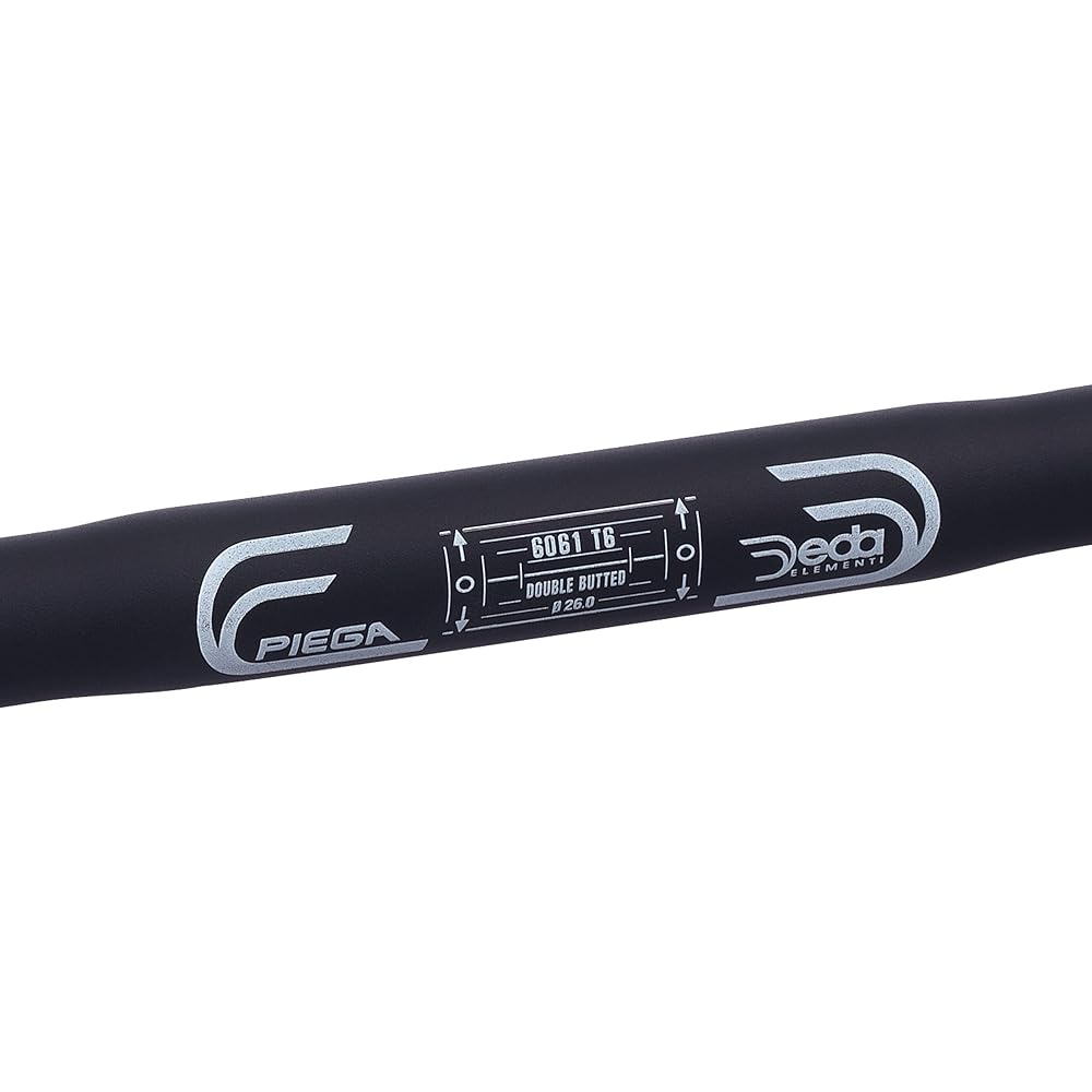 DEDA PIEGA RHM BLK 26.0/440 Drop Handle