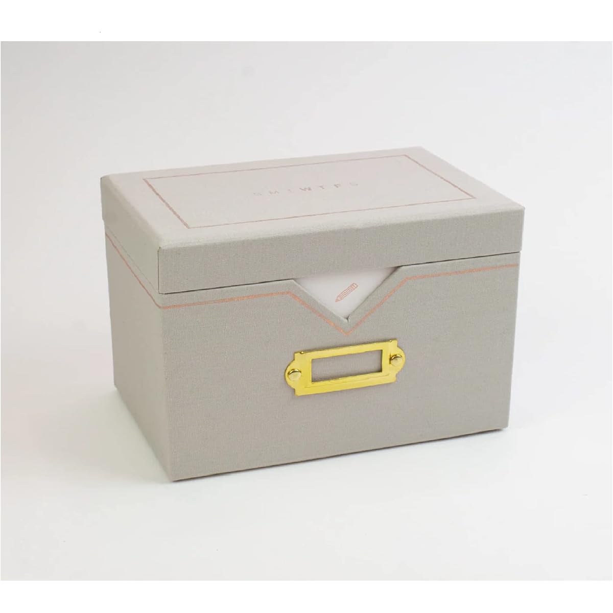 IPPINKA Greeting Card Storage Box - 4 Tabbed Dividers - Includes 16 Blank Greeting Cards with Iridescent Envelopes