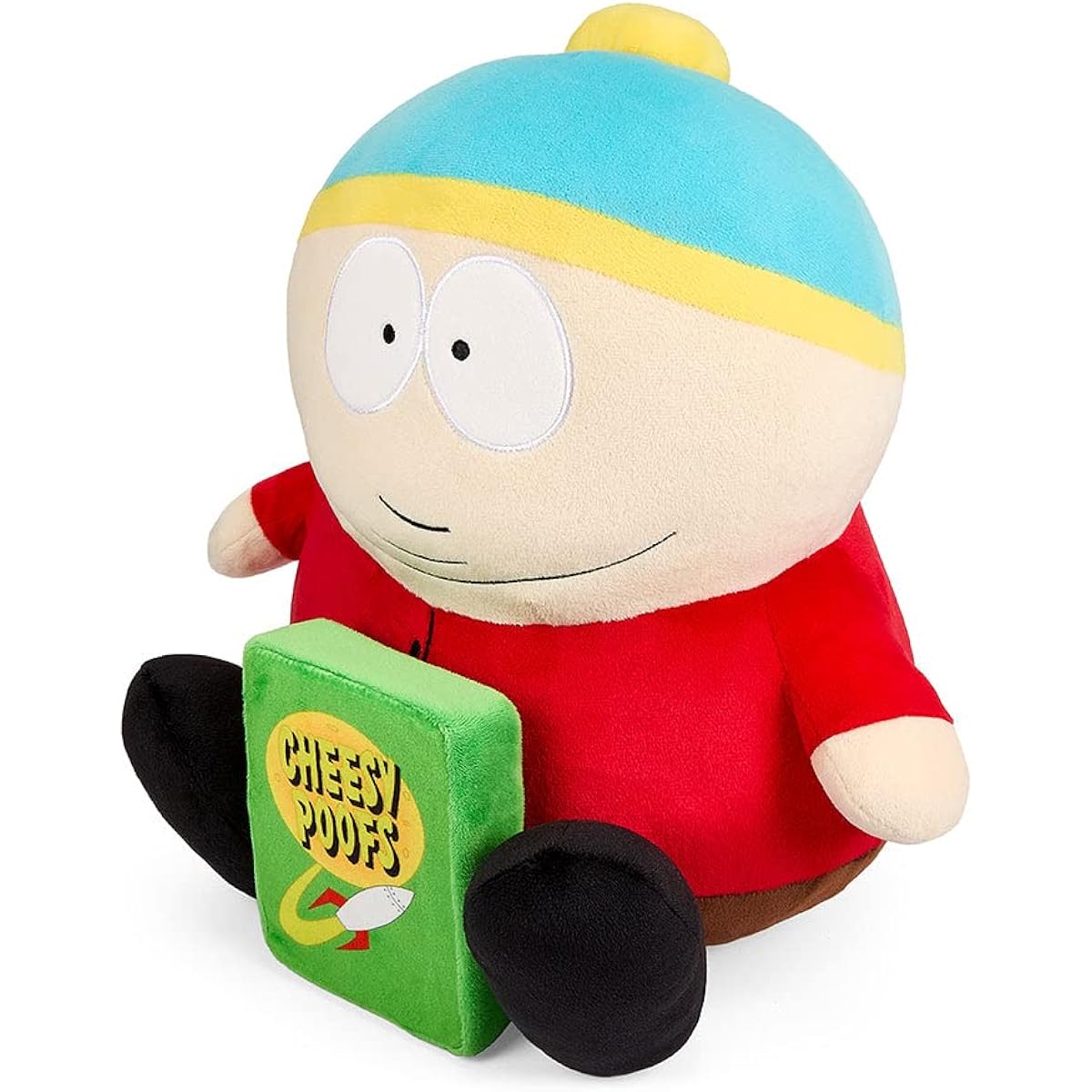 Kidrobot South Park Cartman with Cheesy Pouf 16" HugMe Shake Action Vibrating Plush