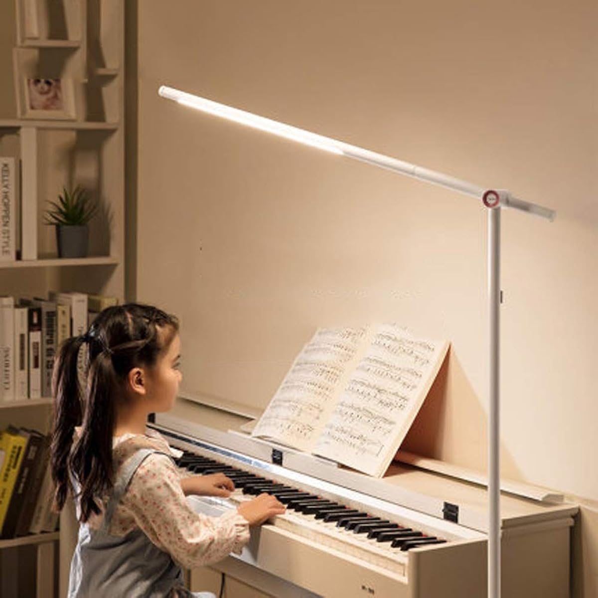 Vertical Reading Sheet Music Lamp and Piano Eye Protection Floor Lamp Bedroom Living Room Bedside Study Dedicated for Piano Practice