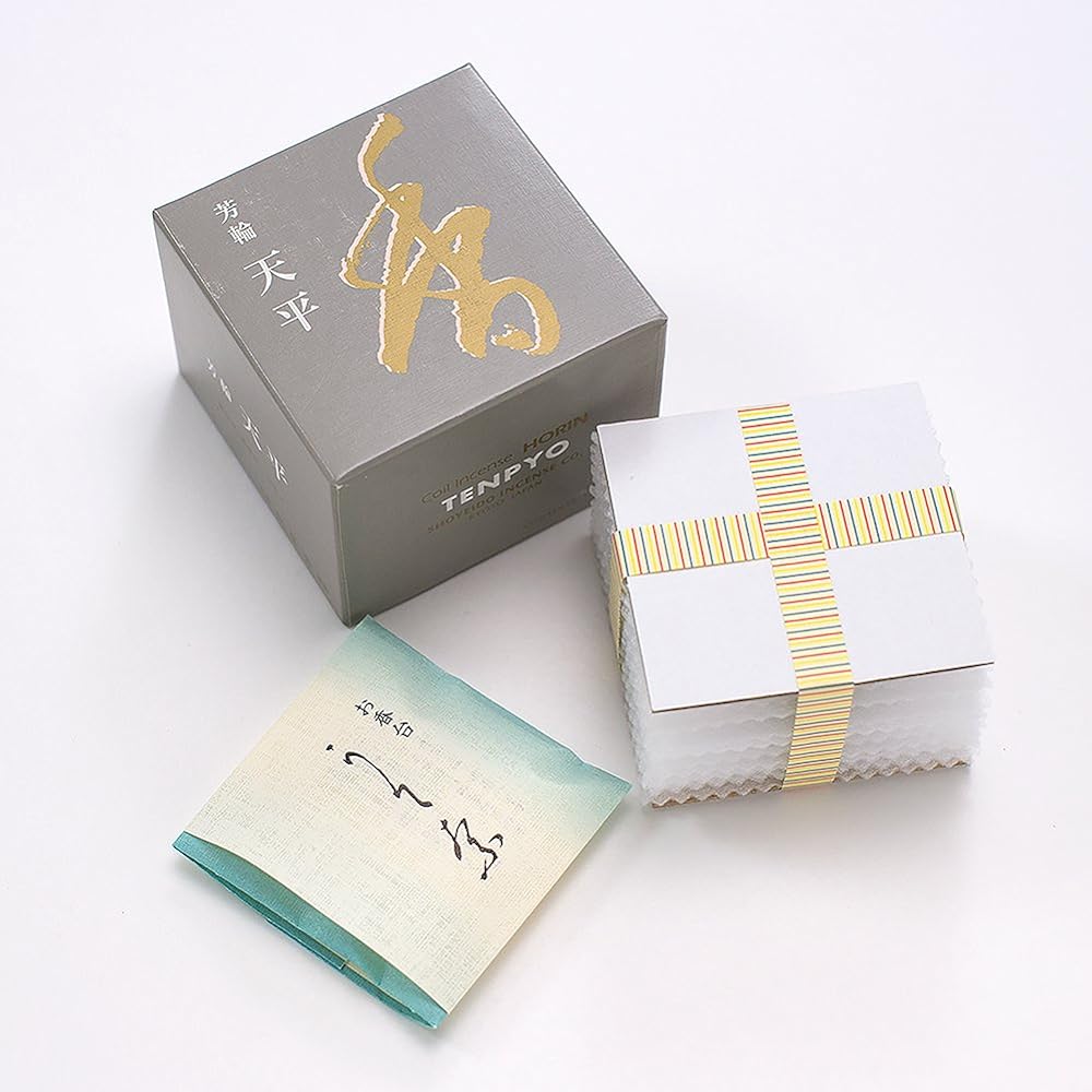 Shoeido incense Yorin Tenpei spiral type 10 pieces with square shape #210521