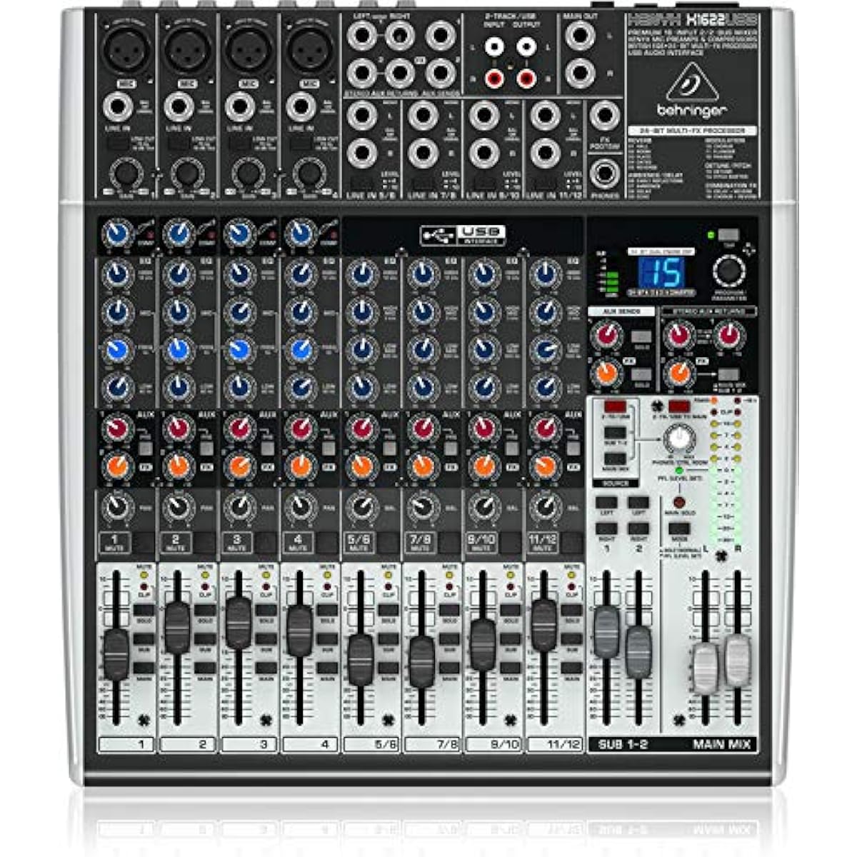 BEHRINGER Analog Mixer XENYX X1622USB Analog Mixer