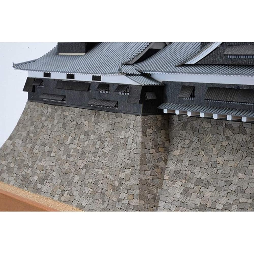 Woody Joe 1/150 Kumamoto Castle Wooden Model Assembly Kit