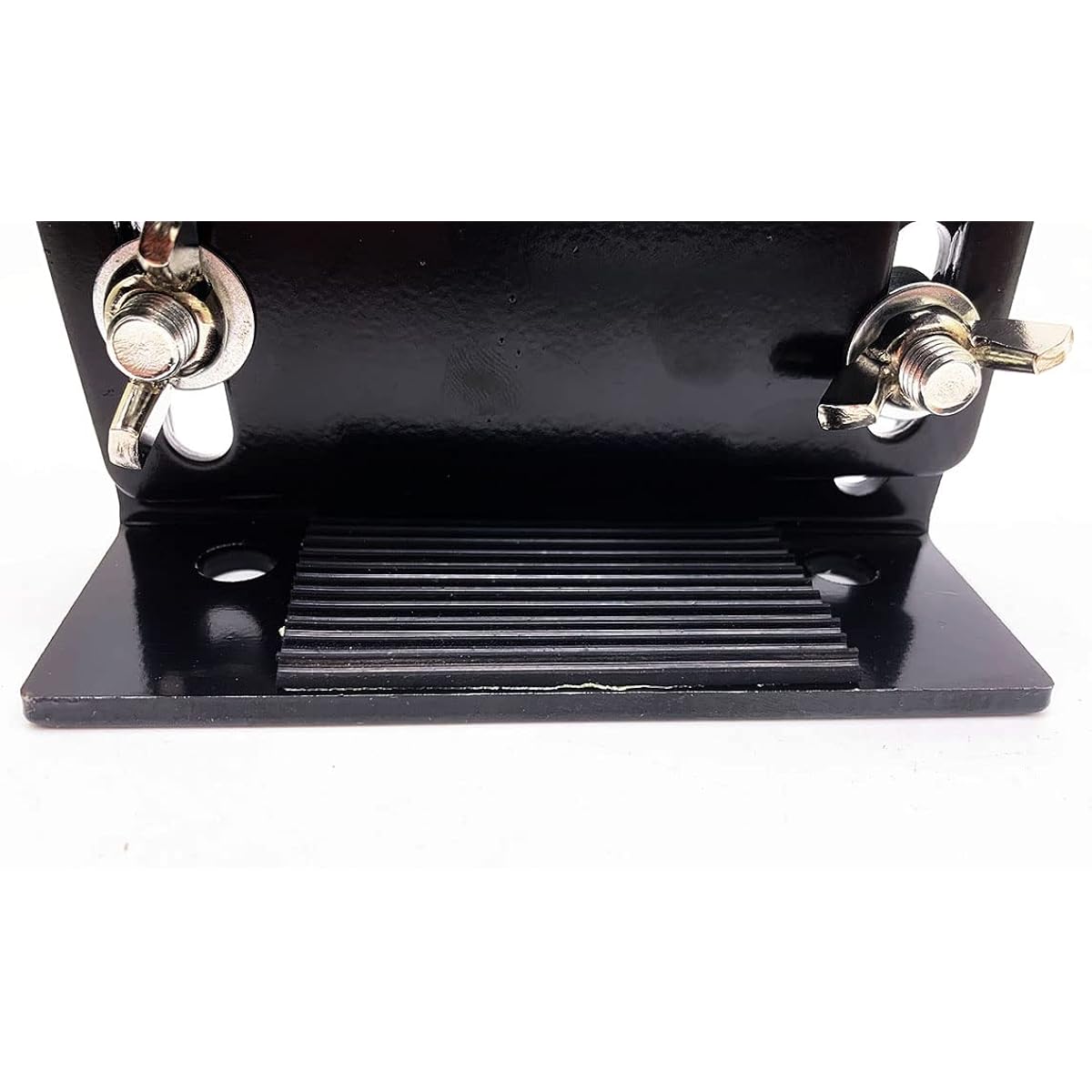 Jiayouy 4.3" Bass Drum Platform Lifter Fits 18" and 20" Bass Drums Black Coated Steel
