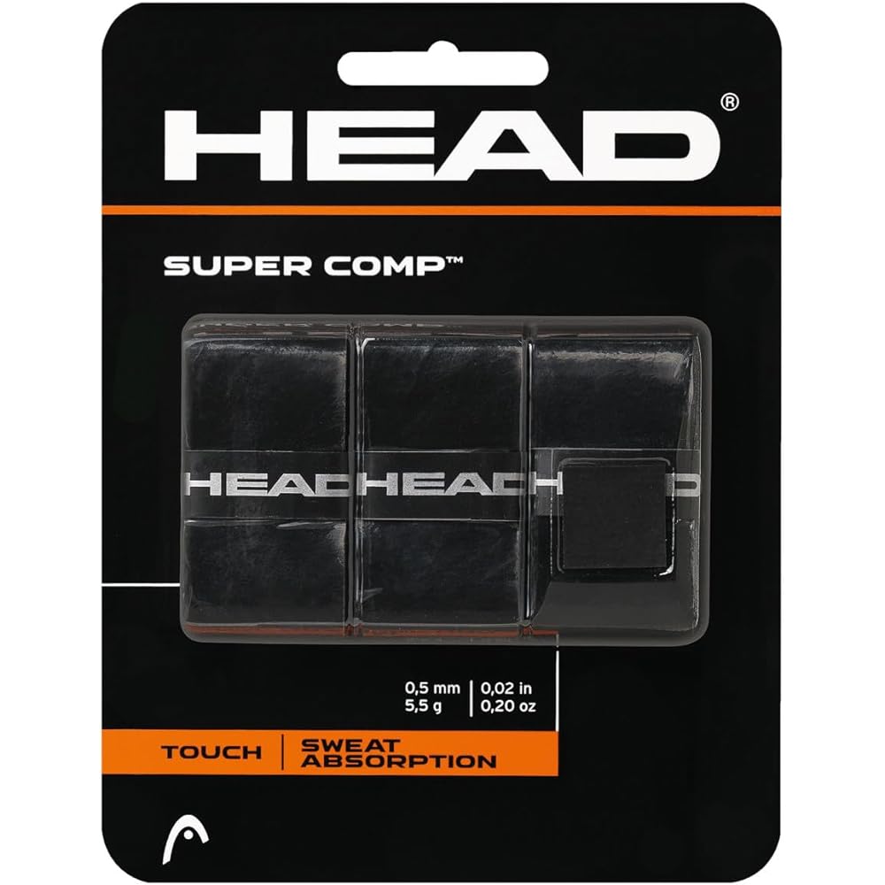 HEAD Super Comp Racket Overgrip Tennis Racket Grip Tape