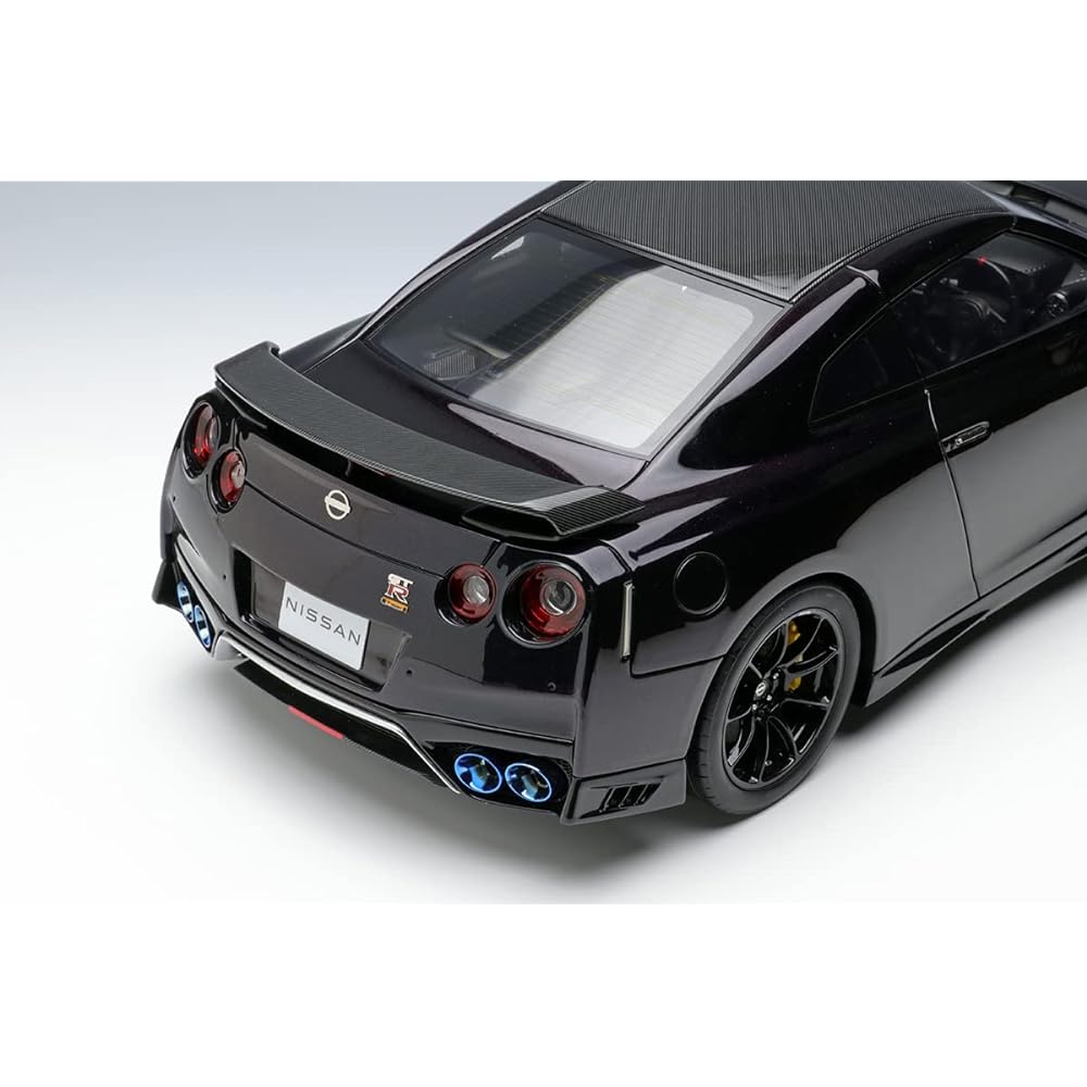 IDEA 1/18 Nissan GT-R Track Edition Engineered by Nismo T-spec 2022 Midnight Purple Finished Product IM062B