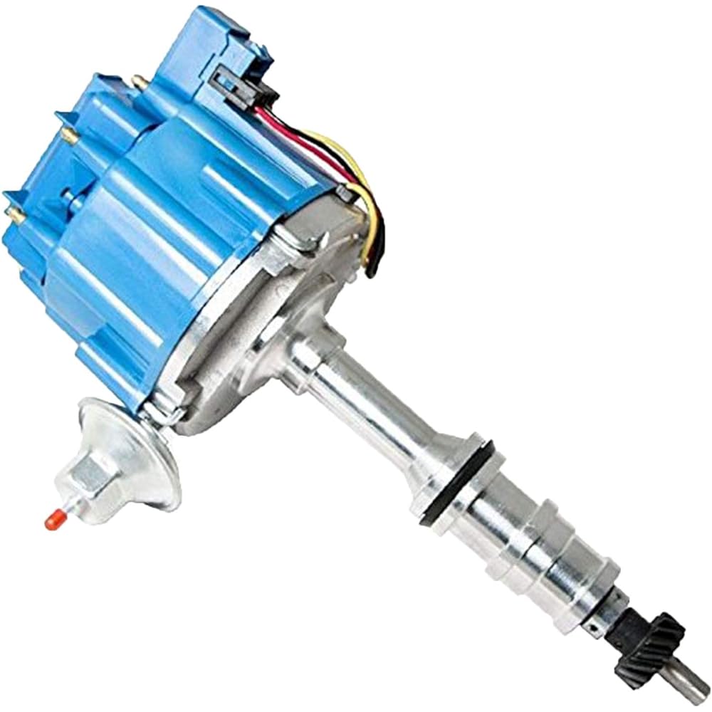 A-TEAM Performance Ford FE 332 352 360 390 406 427 428 Blue Hei Distributor + 8mm Spark Plug Wire